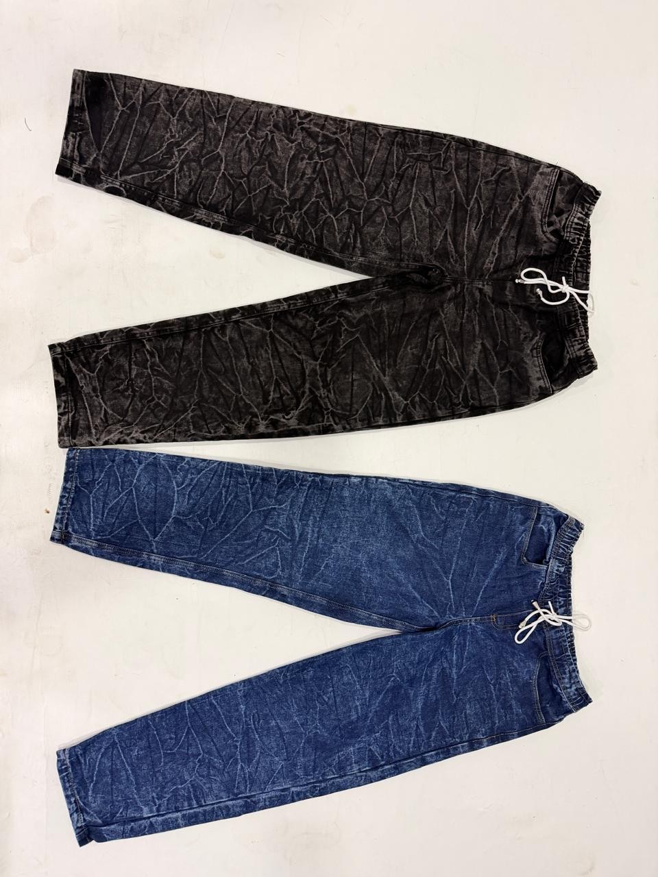 acid wash crunch jogger